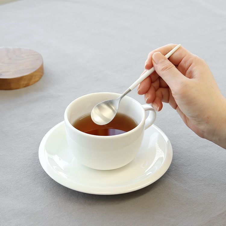 クチポール（Cutipol） ミオ/MIO ホワイト コーヒー/ティースプーン [ネコポス対応可(18点まで)]