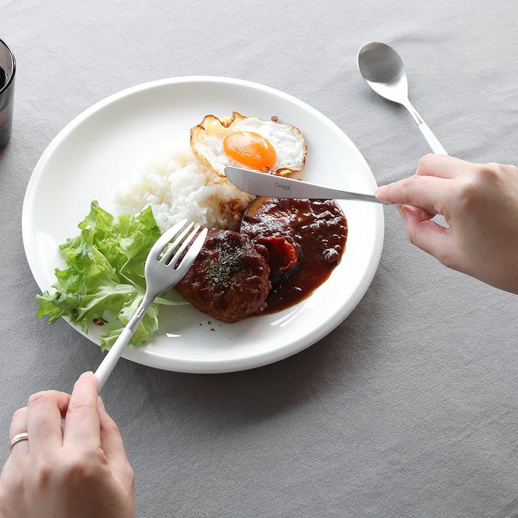 クチポール（Cutipol） ミオ/MIO ホワイト ディナー3点セット [ネコポス対応可(6セットのみ)]