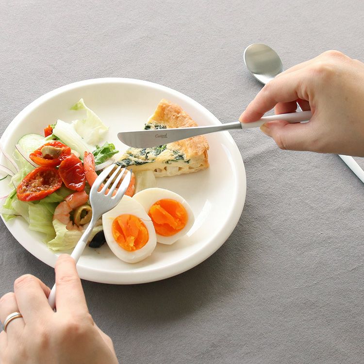 クチポール（Cutipol） ミオ/MIO ホワイト デザート6点セット 化粧箱付