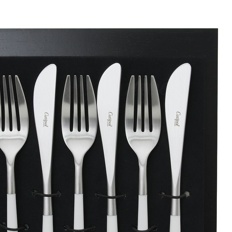 クチポール（Cutipol） ミオ/MIO ホワイト ディナー24点セット