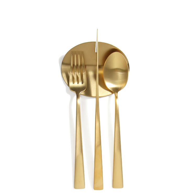 クチポール（Cutipol） デュナ/DUNA ゴールド デザート8点セット 化粧箱付