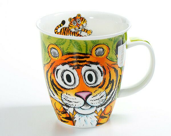 ダヌーン（Dunoon） マグカップ NEVIS 大迫力のトラ GO WILD TIGER