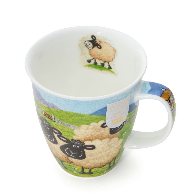 ダヌーン（Dunoon） マグカップ NEVIS みんなと一緒に記念撮影！ SHEEPIES FARMER