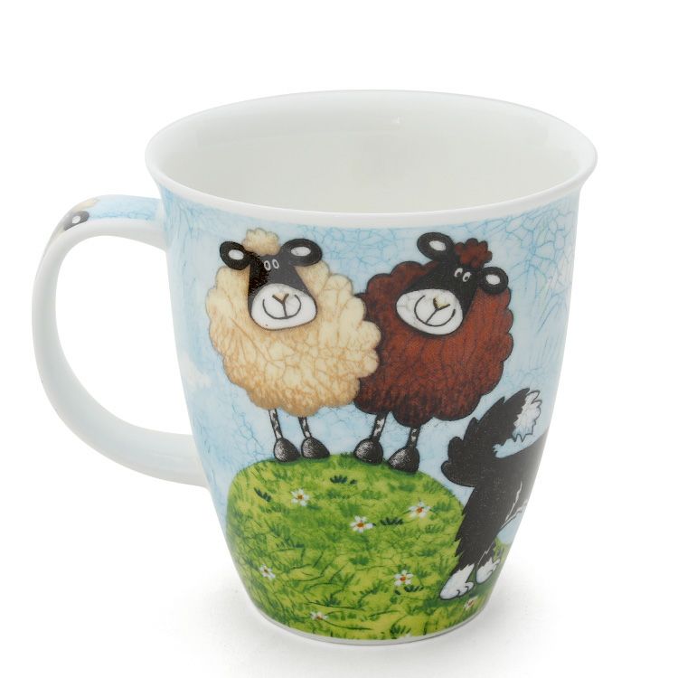 ダヌーン（Dunoon） マグカップ NEVIS 丘の上の仲良し3兄弟 SHEEPIES HILLTOP