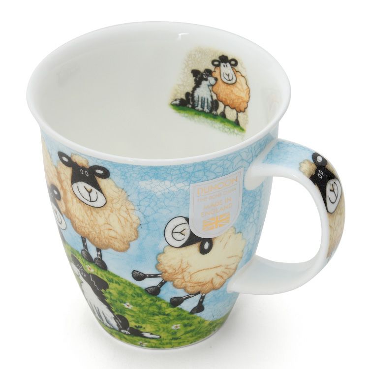ダヌーン（Dunoon） マグカップ NEVIS 丘の上の仲良し3兄弟 SHEEPIES HILLTOP