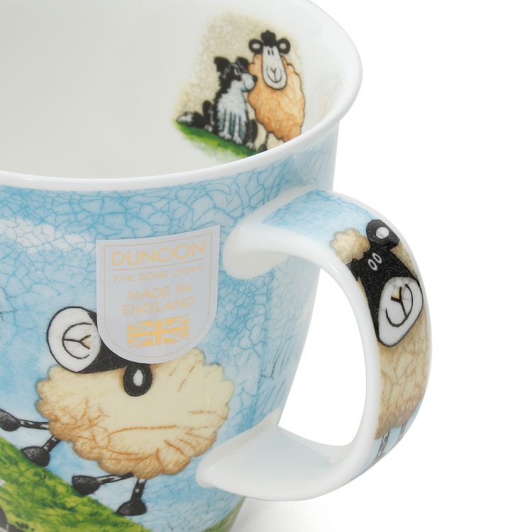 ダヌーン（Dunoon） マグカップ NEVIS 丘の上の仲良し3兄弟 SHEEPIES HILLTOP