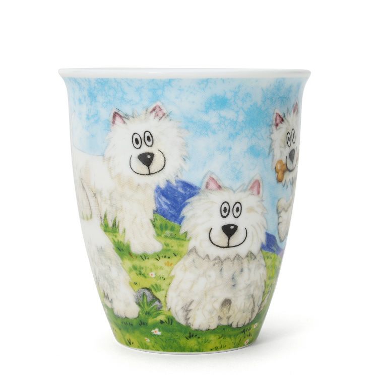 ダヌーン（Dunoon） マグカップ NEVIS 高原で一休み ウェスティ HIGHLAND ANIMALS WESTIE