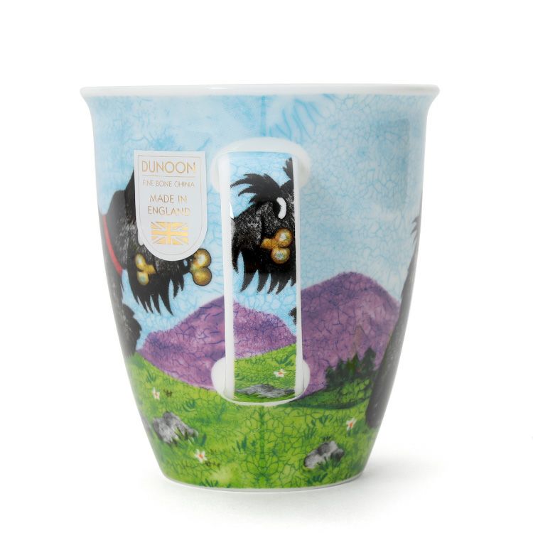 ダヌーン（Dunoon） マグカップ NEVIS 高原で一休み スコッティ HIGHLAND ANIMALS SCOTTIE