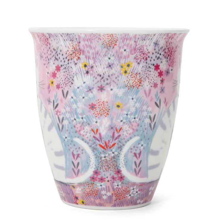 ダヌーン（Dunoon） マグカップ NEVIS お花畑のにゃんこ TIDDLES