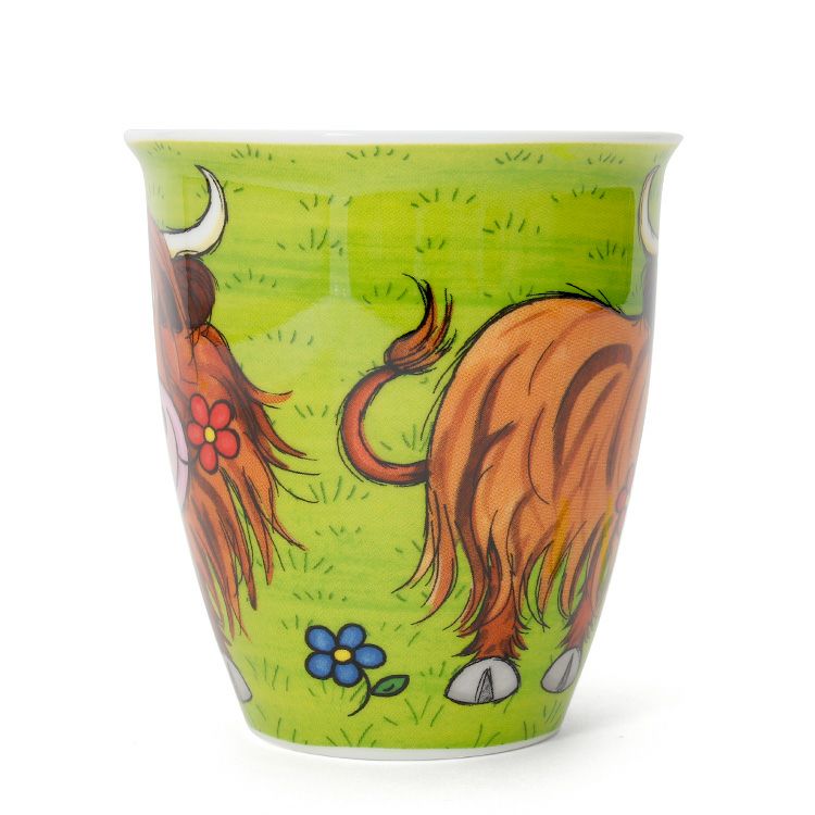 ダヌーン（Dunoon） マグカップ NEVIS お茶目な牛 HIGHLAND GANG Heelan Coo