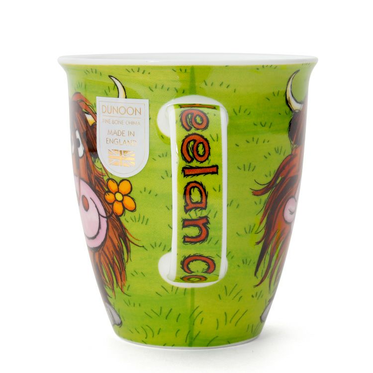 ダヌーン（Dunoon） マグカップ NEVIS お茶目な牛 HIGHLAND GANG Heelan Coo