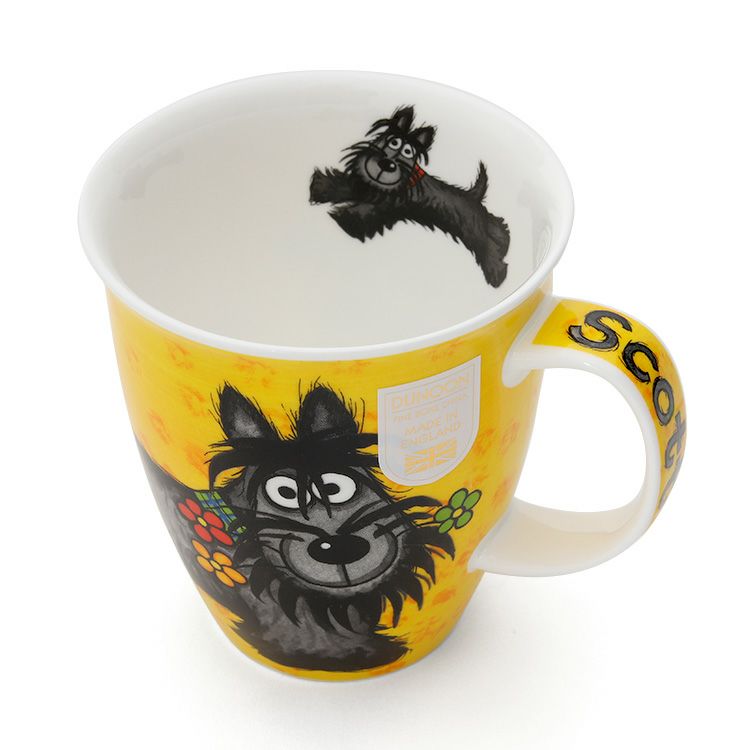 ダヌーン（Dunoon） マグカップ NEVIS 小生意気なスコッティ HIGHLAND GANG Scottie