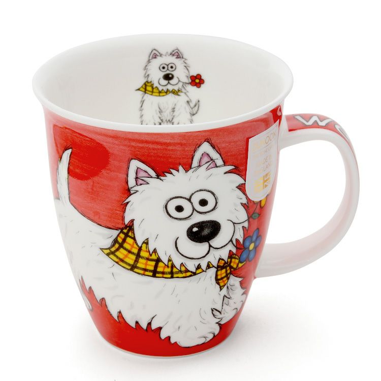 ダヌーン（Dunoon） マグカップ NEVIS お転婆ウェスティ HIGHLAND GANG Westie