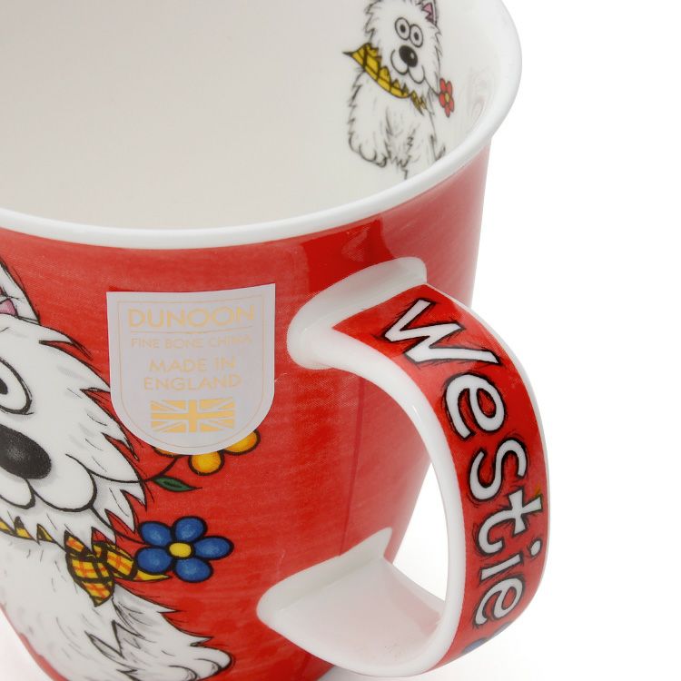 ダヌーン（Dunoon） マグカップ NEVIS お転婆ウェスティ HIGHLAND GANG Westie