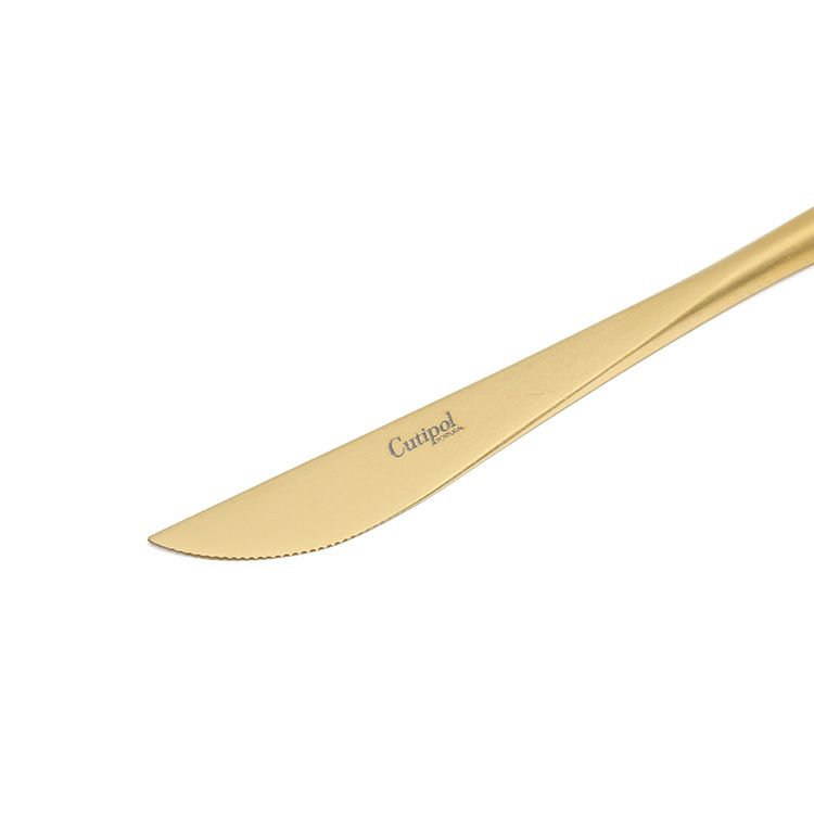 クチポール（Cutipol） ゴア/GOA レッドマットゴールド デザートナイフ [ネコポス対応可(18点まで)]