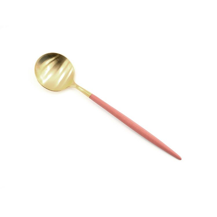 クチポール（Cutipol） ゴア/GOA レッドマットゴールド デザート3点セット [ネコポス対応可(6セットまで)]