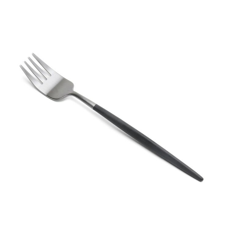 クチポール（Cutipol） ナウ/NAU ブラック ディナーフォーク [ネコポス対応可(18点まで)]