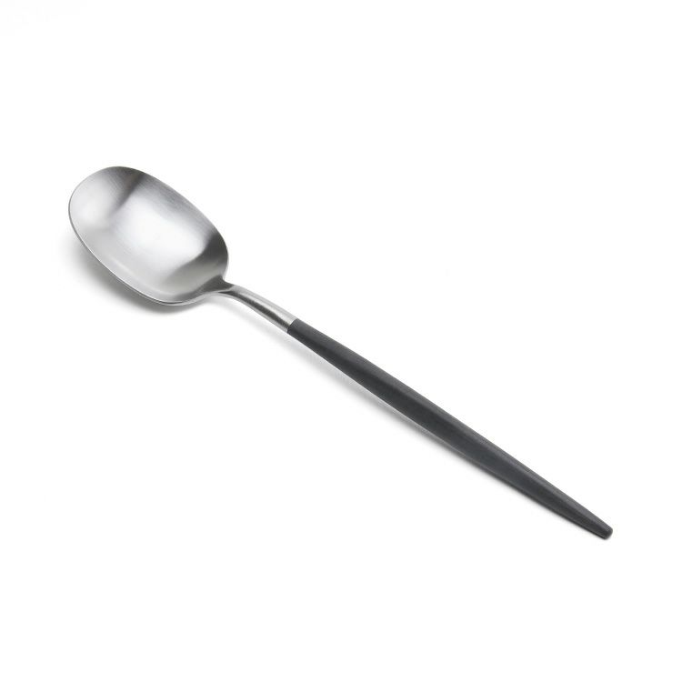 クチポール（Cutipol） ナウ/NAU ブラック ディナースプーン [ネコポス対応可(18点まで)]