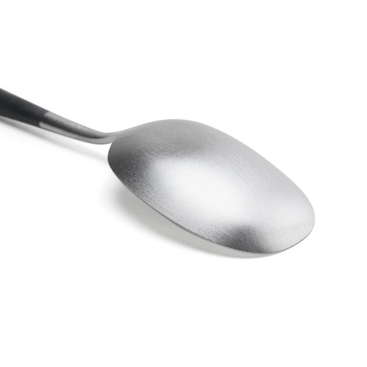 クチポール（Cutipol） ナウ/NAU ブラック ディナースプーン [ネコポス対応可(18点まで)]