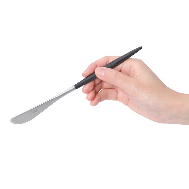 クチポール（Cutipol） ナウ/NAU ブラック デザートナイフ [ネコポス対応可(18点まで)]