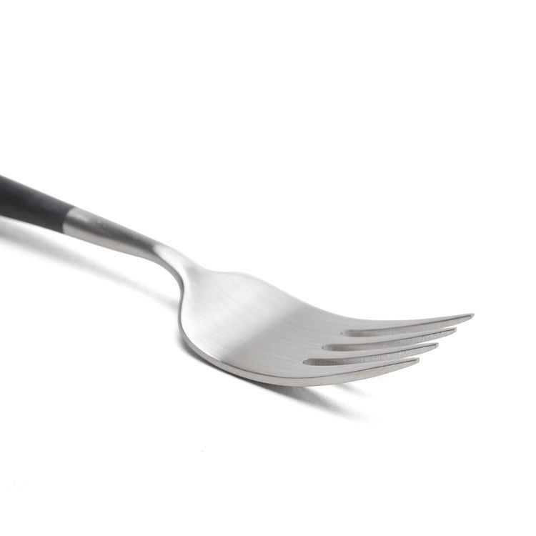 クチポール（Cutipol） ナウ/NAU ブラック デザートフォーク [ネコポス対応可(18点まで)]