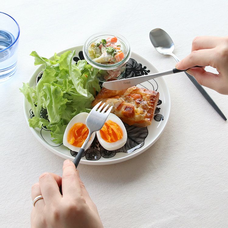 クチポール（Cutipol） ナウ/NAU ブラック デザート6点セット 化粧箱付