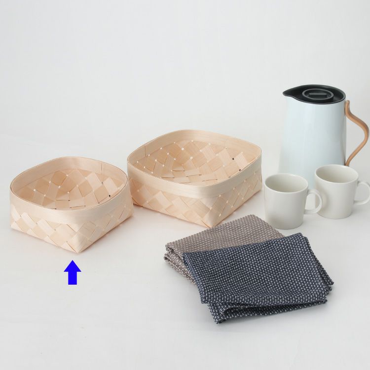 ベルソデザイン（VERSO DESIGN） /VIILU ブレッドバスケット Sサイズ