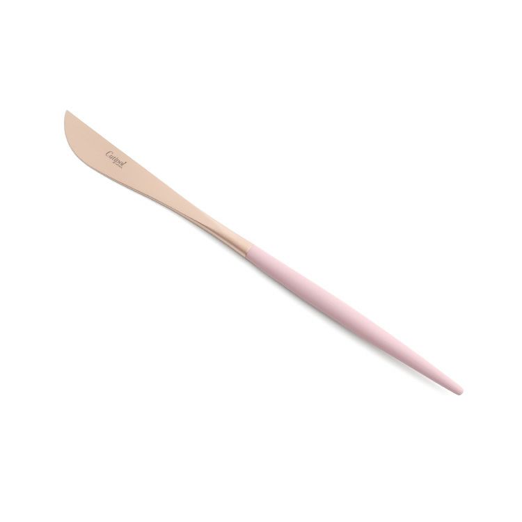 クチポール（Cutipol） ゴア/GOA ピンクマットローズゴールド ディナー3点＆カトラリーレスト1点