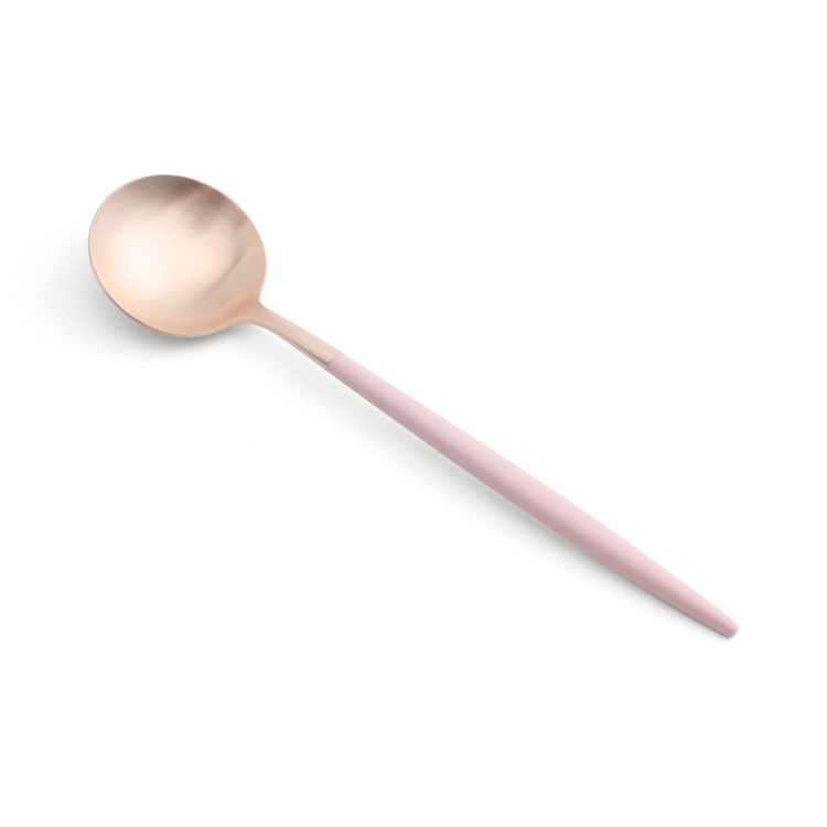 クチポール（Cutipol） ゴア/GOA ピンクマットローズゴールド ディナー3点＆カトラリーレスト1点