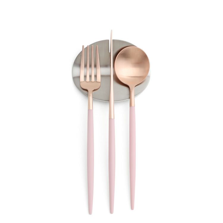 クチポール（Cutipol） ゴア/GOA ピンクマットローズゴールド デザート8点セット 化粧箱付