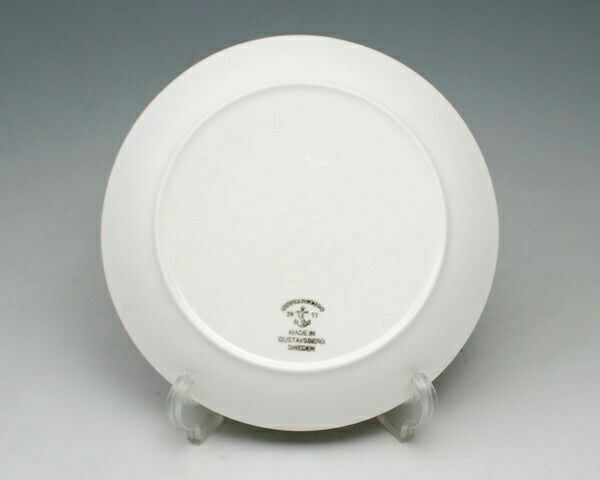 グスタフスベリ（Gustavsberg） レッドアスター/Red Aster コーヒーカップ＆ソーサー + プレート 22cm 【復刻版】