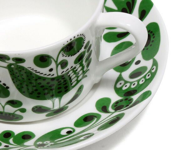 グスタフスベリ（Gustavsberg） チュールチュール/Turtur ティーカップ＆ソーサー + プレート 22cm 【復刻版】