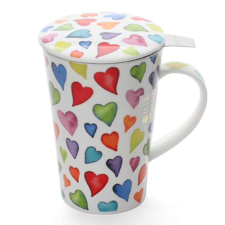 ダヌーン（Dunoon） マグカップ SHETLAND SET レインボーハート