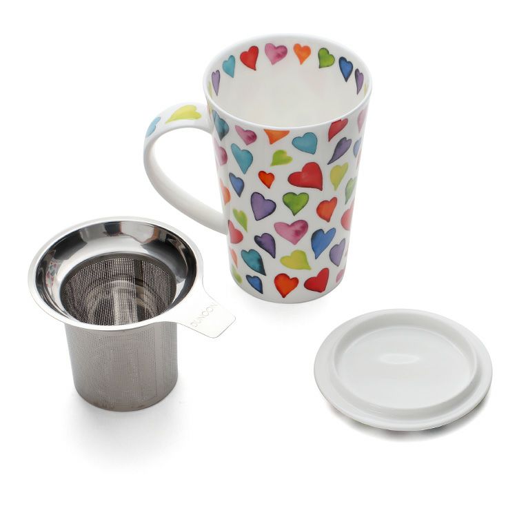 ダヌーン（Dunoon） マグカップ SHETLAND SET レインボーハート