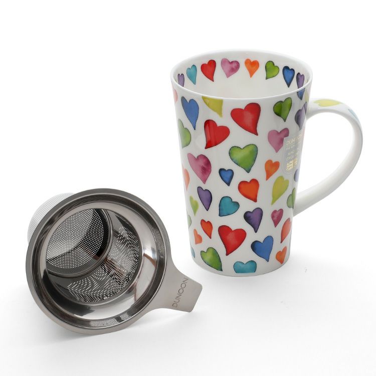 ダヌーン（Dunoon） マグカップ SHETLAND SET レインボーハート