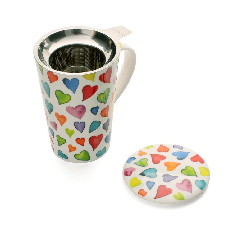 ダヌーン（Dunoon） マグカップ SHETLAND SET レインボーハート