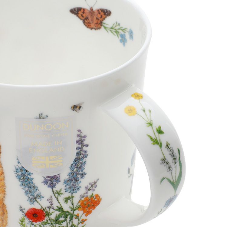 ダヌーン（Dunoon） マグカップ LOMOND フラワーキャット 茶トラ猫