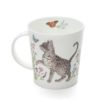 ダヌーン（Dunoon） マグカップ LOMOND フラワーキャット トラ猫