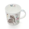 ダヌーン（Dunoon） マグカップ LOMOND フラワーキャット トラ猫