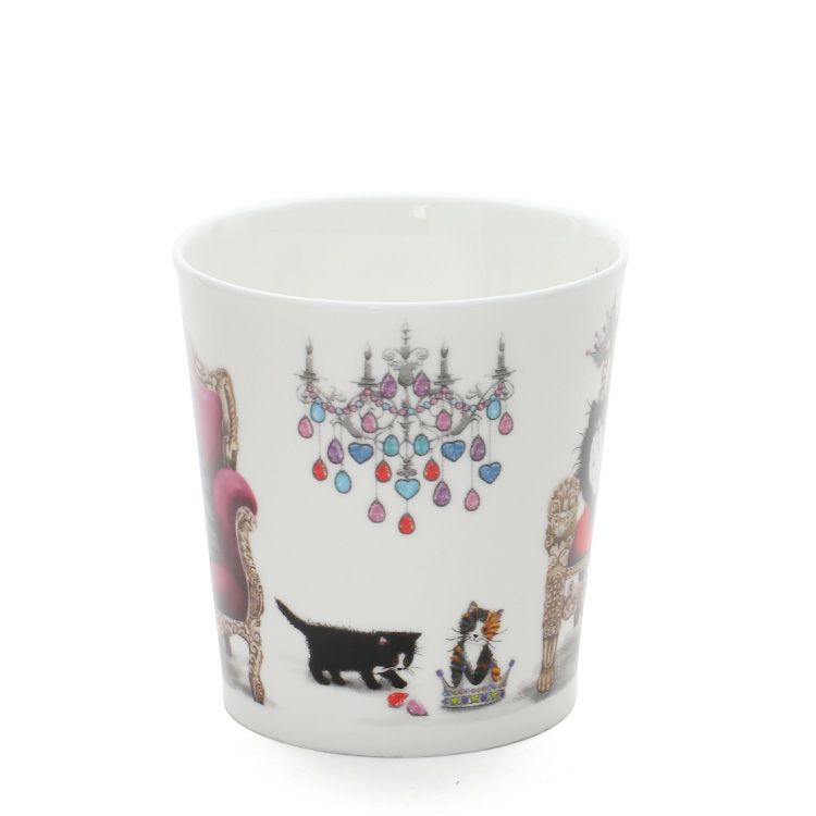 ダヌーン（Dunoon） マグカップ LOMOND 王らしき黒白猫