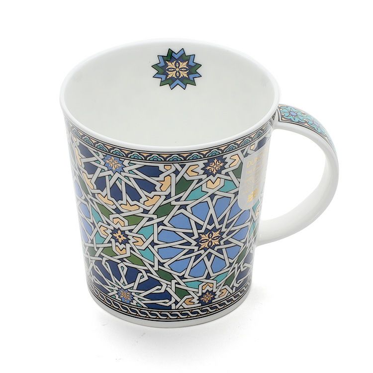 ダヌーン（Dunoon） マグカップ LOMOND 万華鏡 ブルー