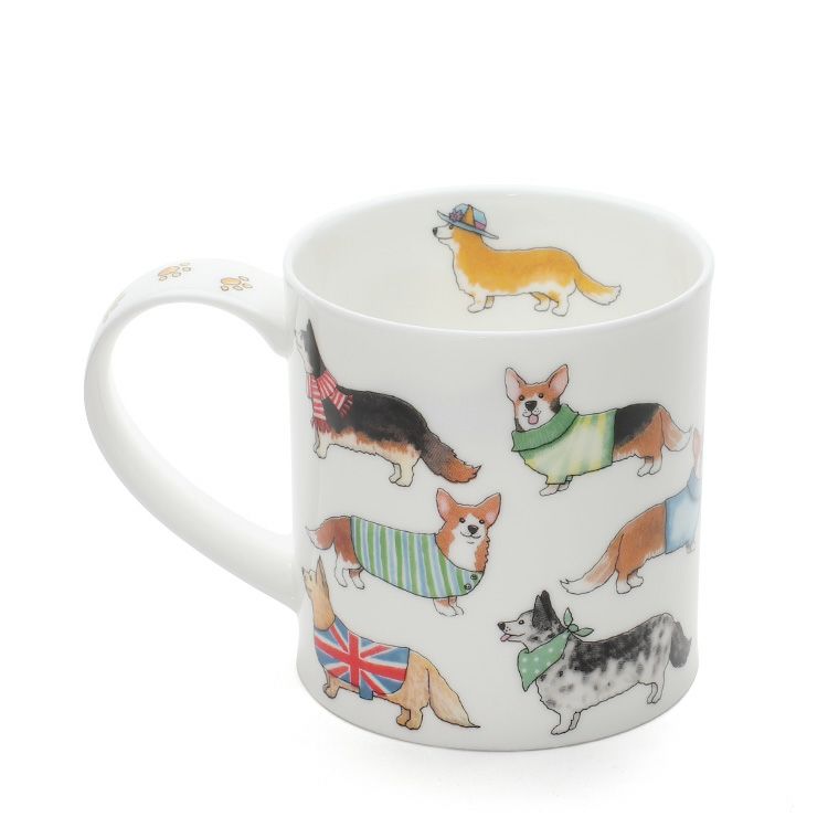 ダヌーン（Dunoon） マグカップ ORKNEY コーギーのファッションショー