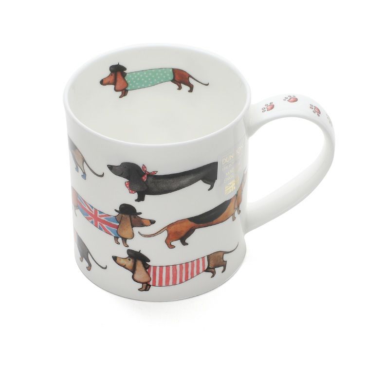 ダヌーン（Dunoon） マグカップ ORKNEY ダックスフンドのファッションショー