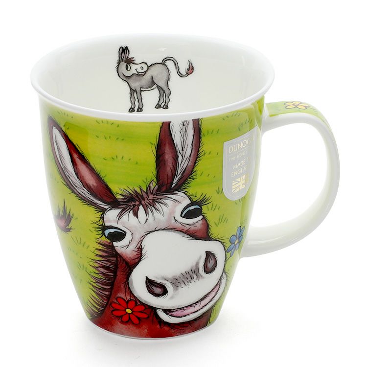 ダヌーン（Dunoon） マグカップ NEVIS にっこりロバ