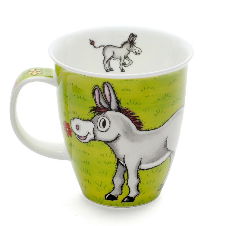 ダヌーン（Dunoon） マグカップ NEVIS にっこりロバ