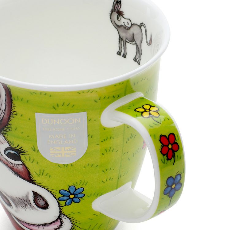 ダヌーン（Dunoon） マグカップ NEVIS にっこりロバ