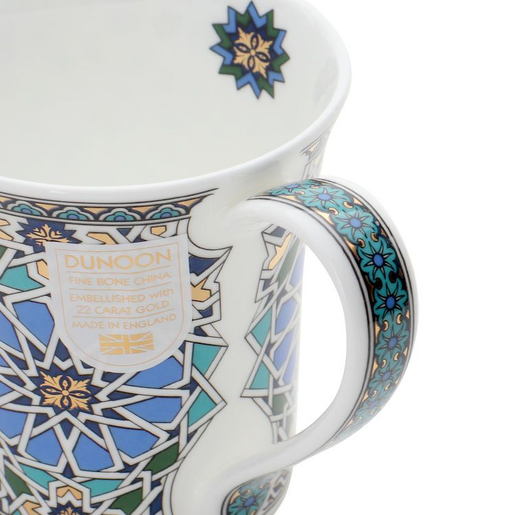 ダヌーン（Dunoon） マグカップ JURA 万華鏡 ブルー