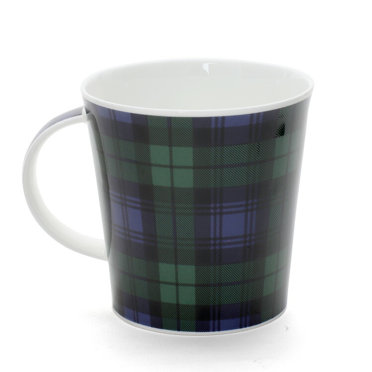 ダヌーン（Dunoon） マグカップ CAIRNGORM タータンチェック グリーン