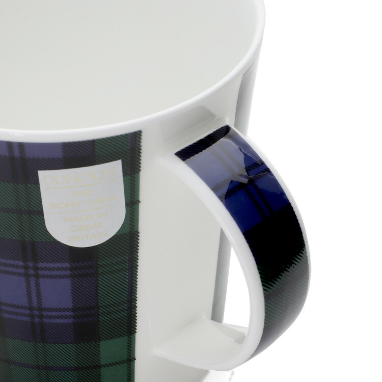 ダヌーン（Dunoon） マグカップ CAIRNGORM タータンチェック グリーン