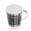 ダヌーン（Dunoon） マグカップ CAIRNGORM タータンチェック ホワイト×グリーン